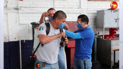 Ahora capacitan al personal en bioseguridad