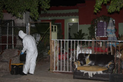Lo asesinan abalazos al interior de su domicilio