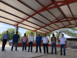 Inaugura Sergio Torres techumbres en Cooperativas pesqueras.