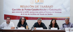 En 12 días Sinaloa deberá de tener nueva Ley de Archivos