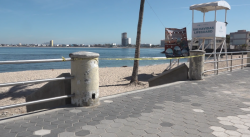 Más de 150 personas intentan ingresar a la playa diariamente