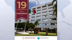 Conmemora la Comisión Nacional de Acuacultura y Pesca su XIX Aniversario