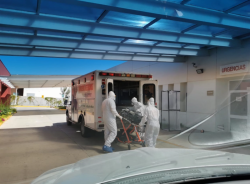 9 traslados de pacientes con COVID registran Bomberos Veteranos este domingo
