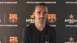 Antoine Griezmann este feliz de regresar con el Barsa