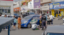 Atropellan a mujer de tercera edad en la colonia Juárez