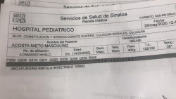 Piden apoyo para tratamiento de bebé