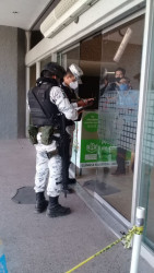 Llegan elementos de la guardia nacional al ISSSTE de Los Mochis