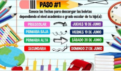 Ya pueden descargar boletas de calificaciones