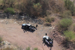 Continúan los operativos tierra y aire al norte de Culiacán