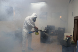 Sanitizan a profundidad la JUMAPAM