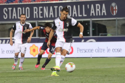 Cristiano anota en el triunfo de la Juve ante el Bolonia
