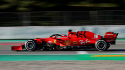 Ferrari regresa a las pistas en las pruebas de la F1
