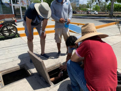 En vísperas de reapertura turística se fue el agua en Cerritos
