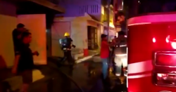 Incendio deja como saldo adulto mayor lesionado