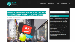 Advierten riesgos de censura en internet
