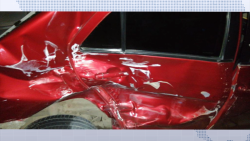 Protagoniza alcantarilla múltiples accidentes