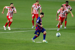 El Barcelona empata ante el Atlético, y esta dejando escapar la LaLiga