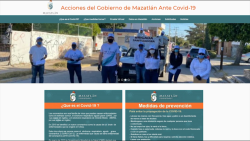 Mazatlán ya tiene micrositio Covid 19