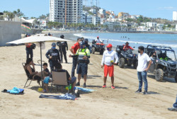 Autoridades y cuerpos de auxilio realizan operativo costero