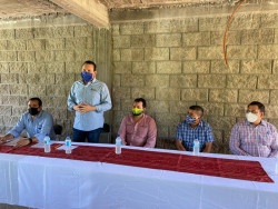 Lleva Sergio Torres el pago de empleo temporal a pescadores de Choix, El Fuerte y Sinaloa municipio