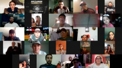 Tomateros realiza zoom party con sus aficionados