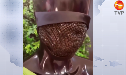 Diseñadores crean cubrebocas de “Altas costura”