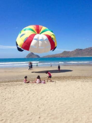 Disminuye afluencia de bañistas en playas