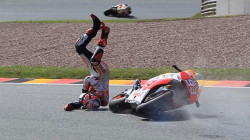 Marc Márquez se recupera de su caída