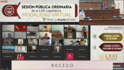 Diputados reclaman las deficiencias en la conexión durante la tercera sesión virtual