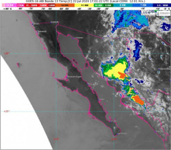 Tormenta tropical "Douglas" del pacífico no afecta al país