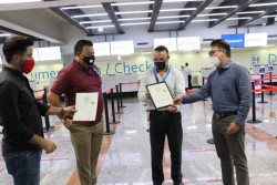 Recibe Aeropuerto de Culiacán  Distintivo de Sanidad