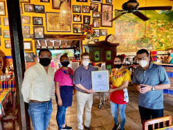 Restaurantes de El Quelite tienen Distintivo de Sanidad