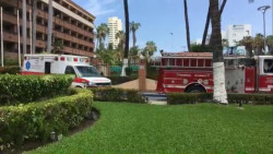 Se incendia cuarto de hotel de Mazatlán