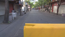 Cuesta caminar por la calle..