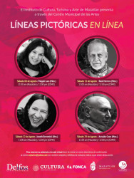 Este sábado inicia "Líneas Pictóricas en Línea”