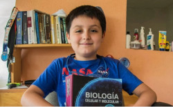 Con 14 años, niño genio mexicano va por su segunda carrera universitaria