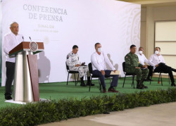 AMLO visita Culiacán y habla sobre salud, seguridad y educación a nivel estatal y nacional