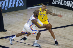 El Thunder le pega a los Lakers