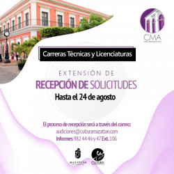 CMA anuncia nuevas fechas en proceso de admisión