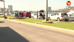 Accidente en el malecón de Mazatlán