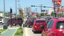 Falta sincronización de semáforos en avenida Rafael Buelna