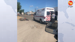 Mujer resulta lesionada en un accidente en Villa Unión