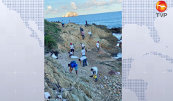 Limpian zonas de playa y retiran 869 kilos de desechos