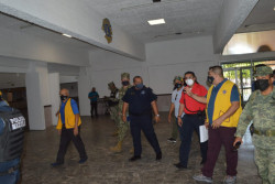 Revisan posibles albergues en Mazatlán por temporada de lluvias