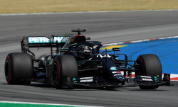 Hamilton es campeón del GP de España