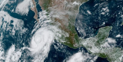 "Genevieve" se aproxima a Baja California Sur: se esperan lluvias fuertes para Sinaloa