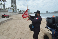 Cierran el puerto a la navegación marítima en Mazatlán