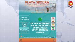 Abren playas de Mazatlán a bañistas