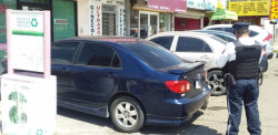 Levantan actas por autos mal estacionados