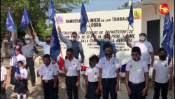 Inician construcción de techumbre en primaria de Rosario